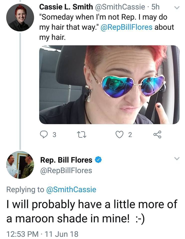 Flores on Twitter